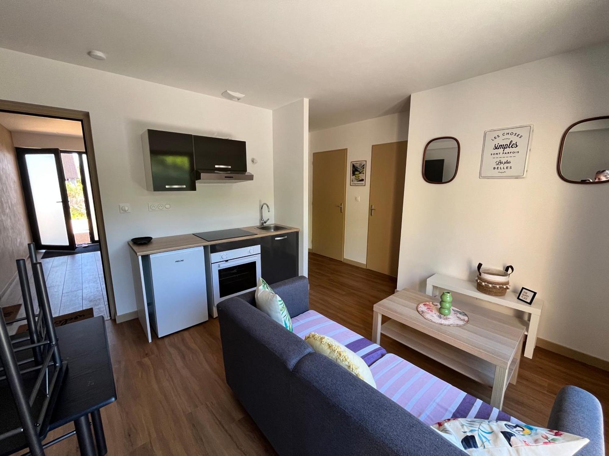 L'Escapade Dauphinoise, Gite 2 Chambres Avec Terrasse Et Clim Beaucroissant Extérieur photo