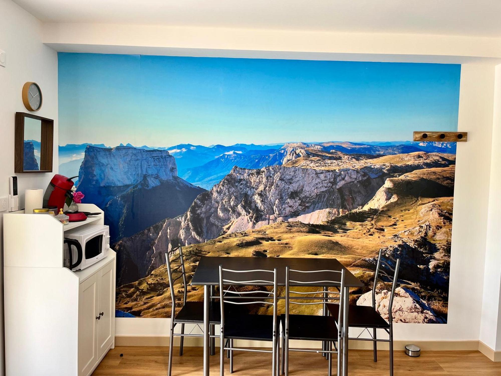 L'Escapade Dauphinoise, Gite 2 Chambres Avec Terrasse Et Clim Beaucroissant Extérieur photo